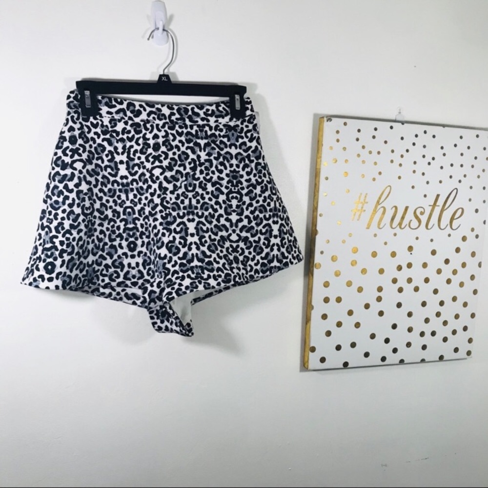 Cameo Revolve High Waist Cameo Shorts Leopard